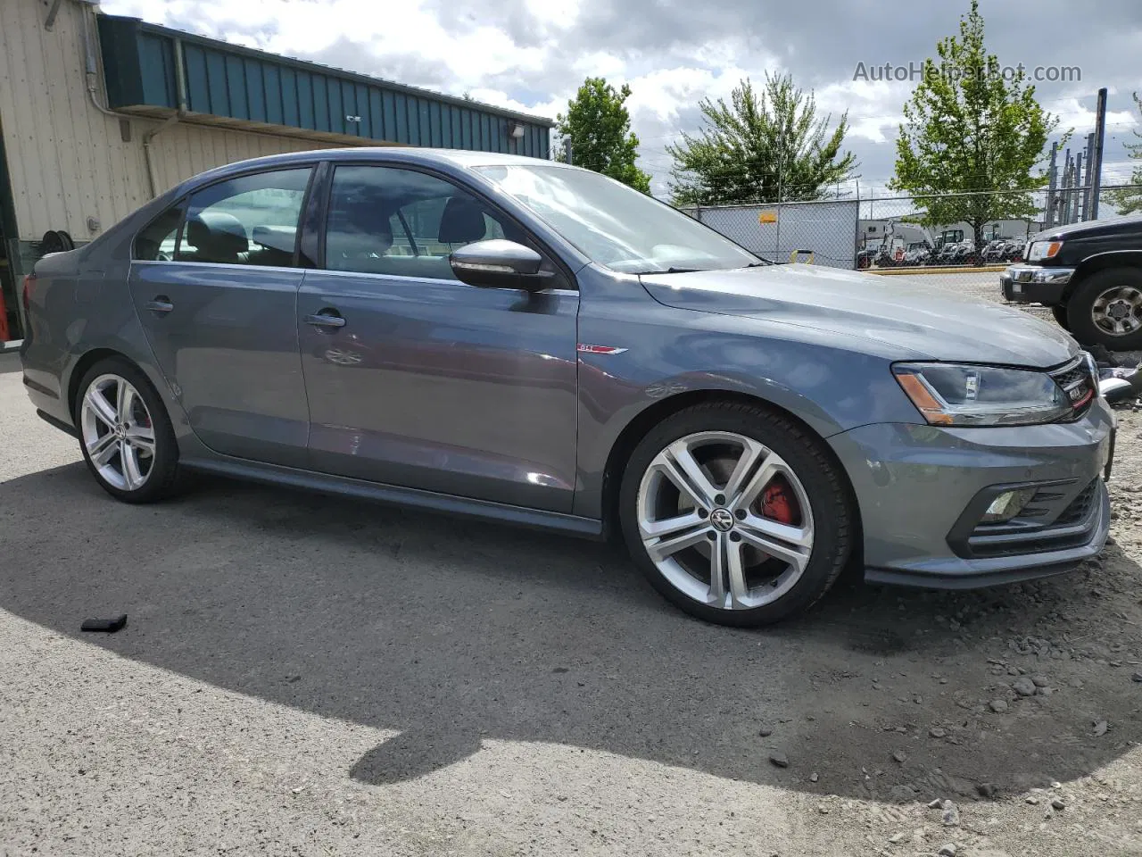 2017 Volkswagen Jetta Gli Gray vin: 3VW4T7AJ1HM327540