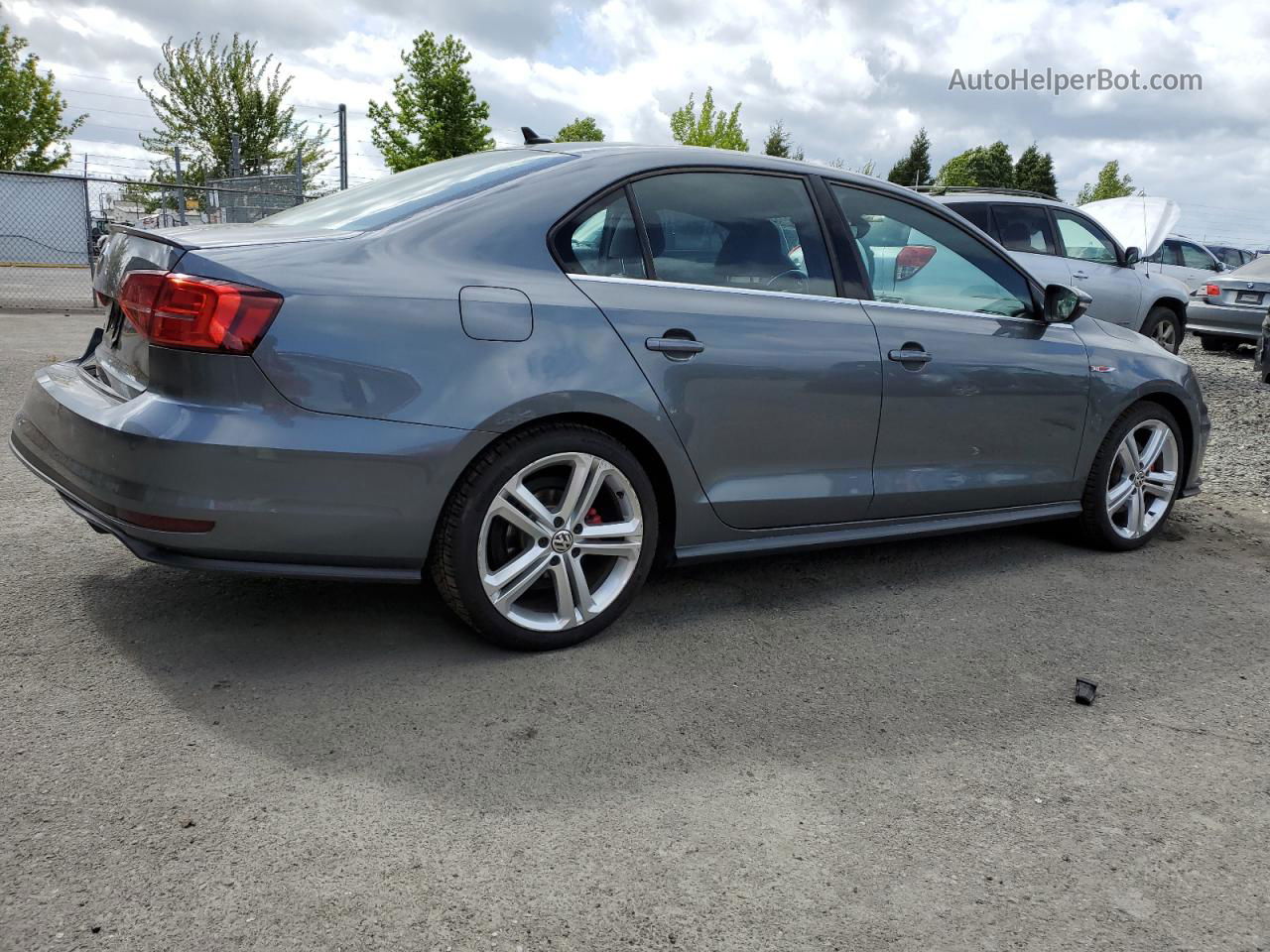 2017 Volkswagen Jetta Gli Gray vin: 3VW4T7AJ1HM327540