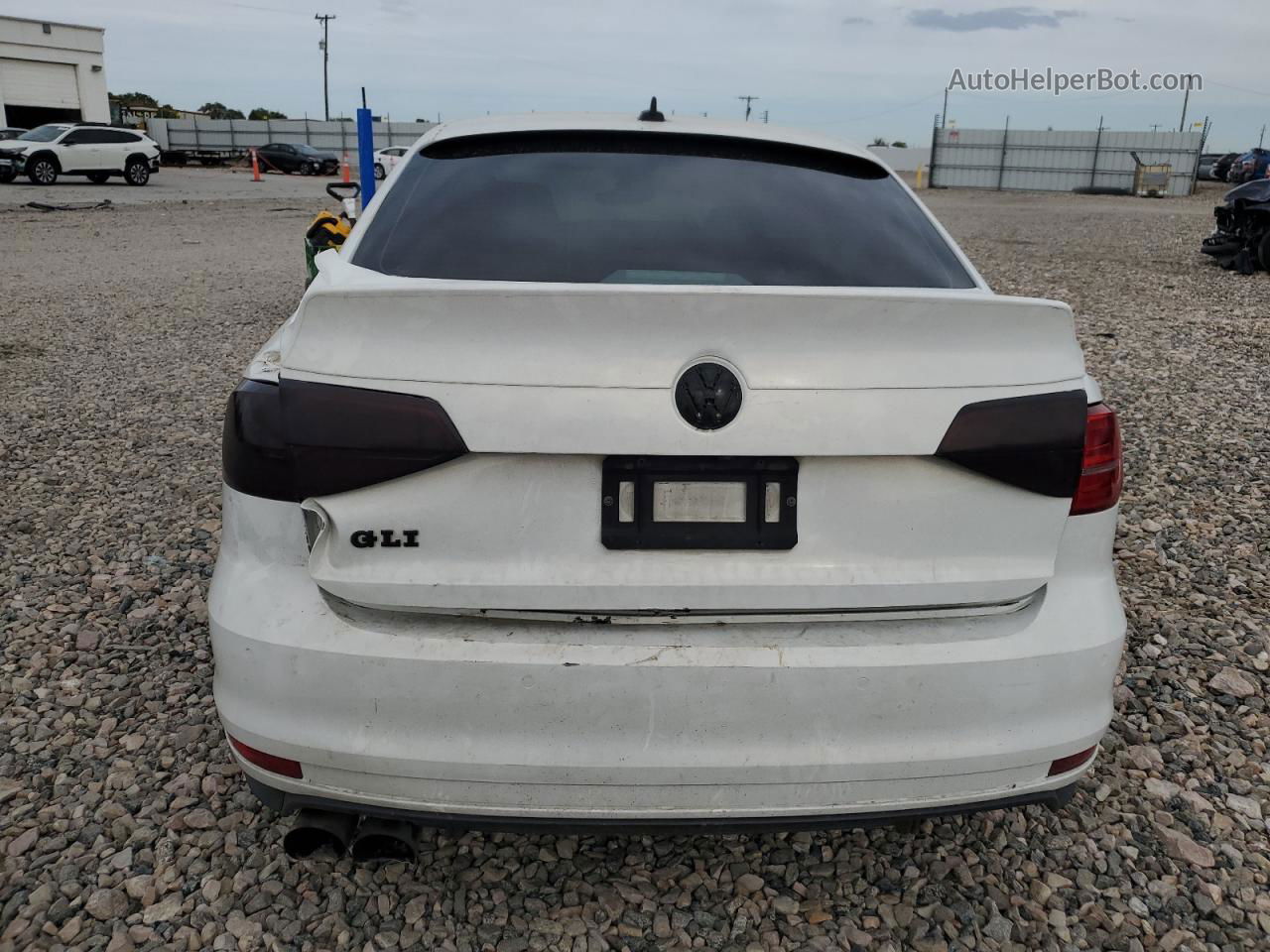 2017 Volkswagen Jetta Gli White vin: 3VW4T7AJ1HM395028