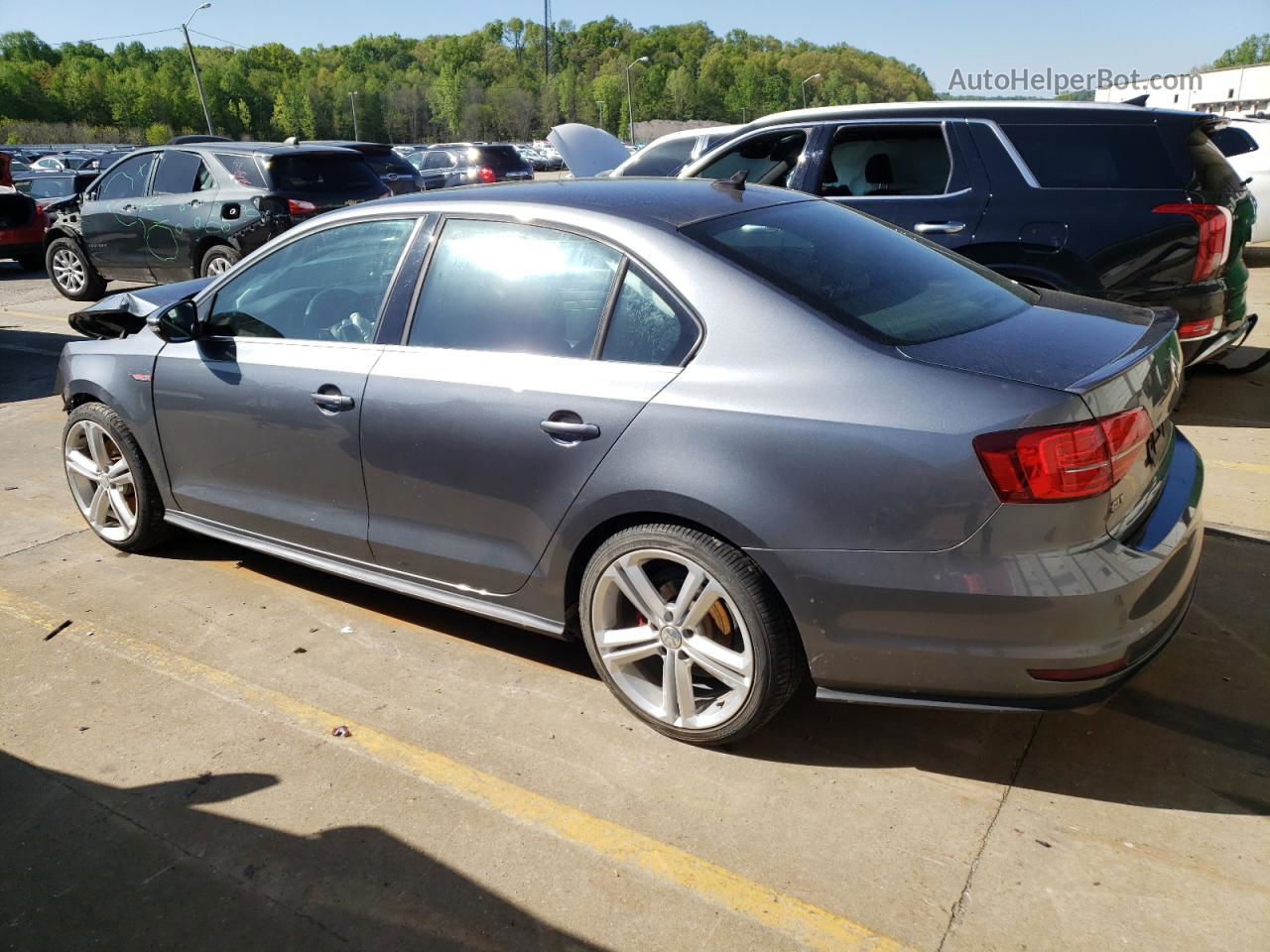 2017 Volkswagen Jetta Gli Gray vin: 3VW4T7AJ2HM409437