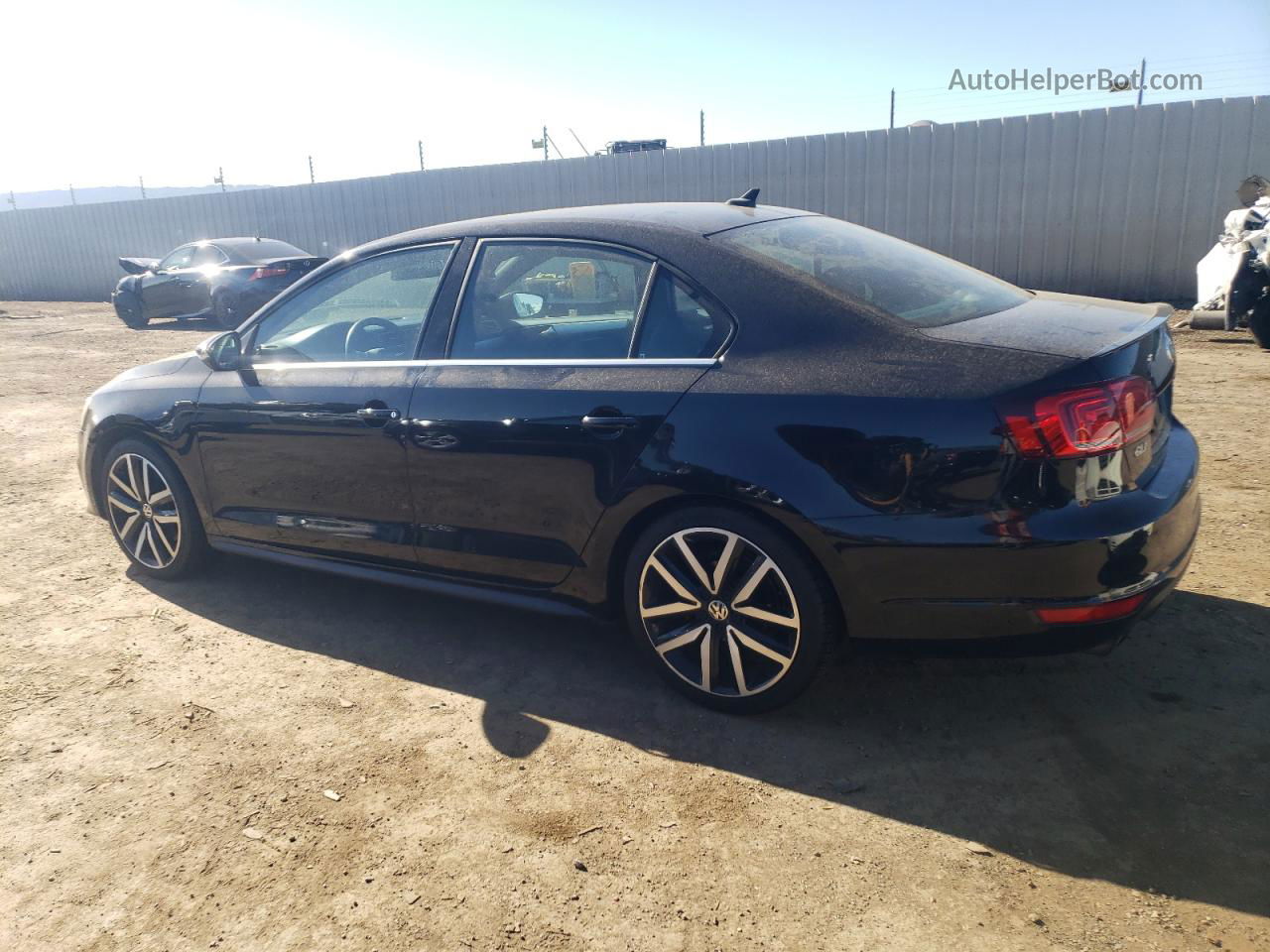 2013 Volkswagen Jetta Gli Black vin: 3VW4T7AJ3DM447057