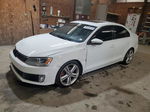 2015 Volkswagen Jetta Gli White vin: 3VW4T7AJ3FM406740