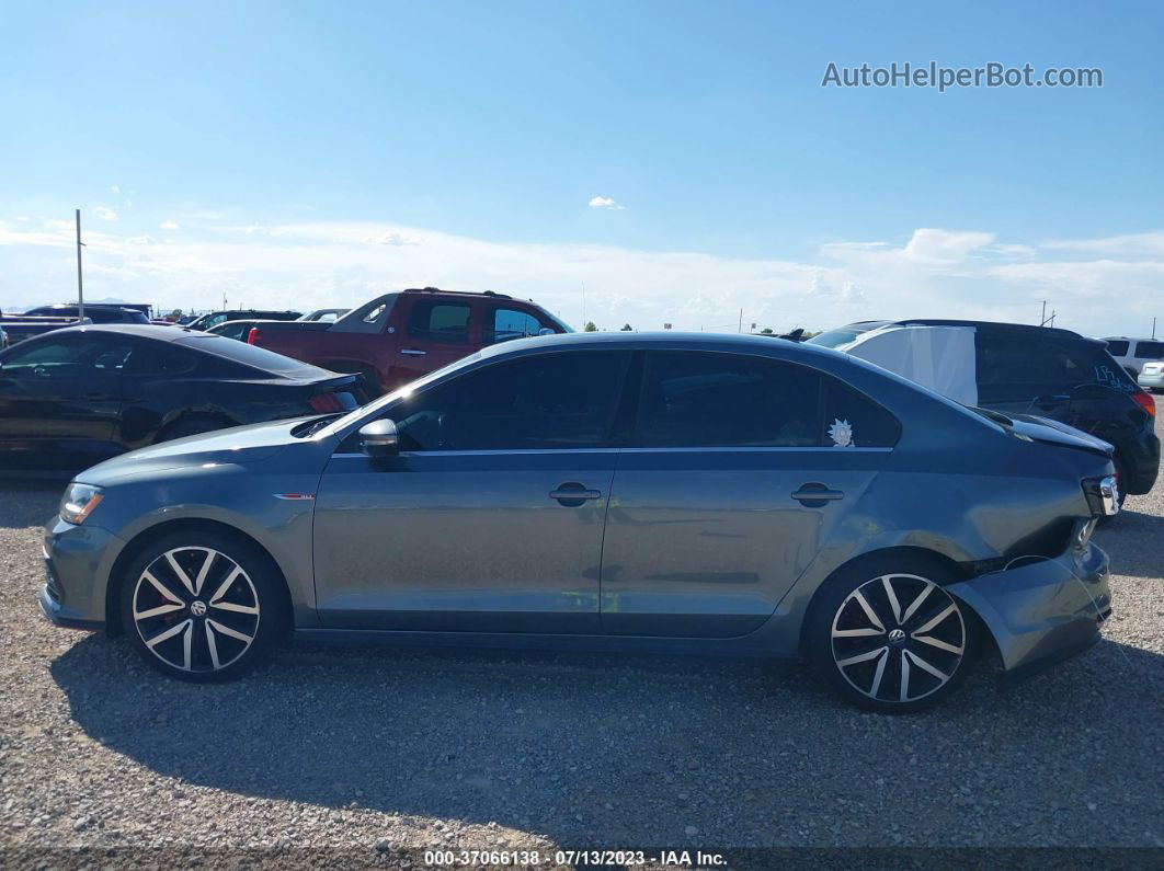 2018 Volkswagen Jetta 2.0t Gli Серый vin: 3VW4T7AJ4JM253701