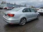 2015 Volkswagen Jetta Gli Silver vin: 3VW4T7AJ6FM261578