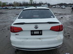 2015 Volkswagen Jetta Gli White vin: 3VW4T7AJ6FM289915