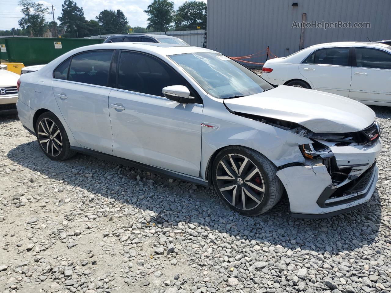 2018 Volkswagen Jetta Gli Gray vin: 3VW4T7AJ7JM215959