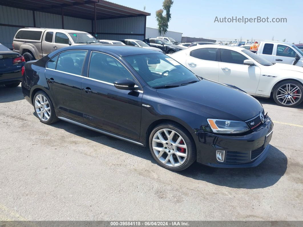 2014 Volkswagen Jetta Gli Edition 30 Черный vin: 3VW4T7AJ8EM305594