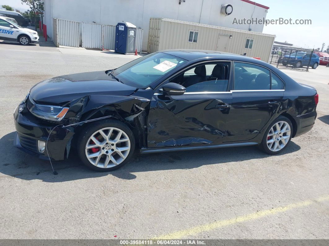 2014 Volkswagen Jetta Gli Edition 30 Черный vin: 3VW4T7AJ8EM305594