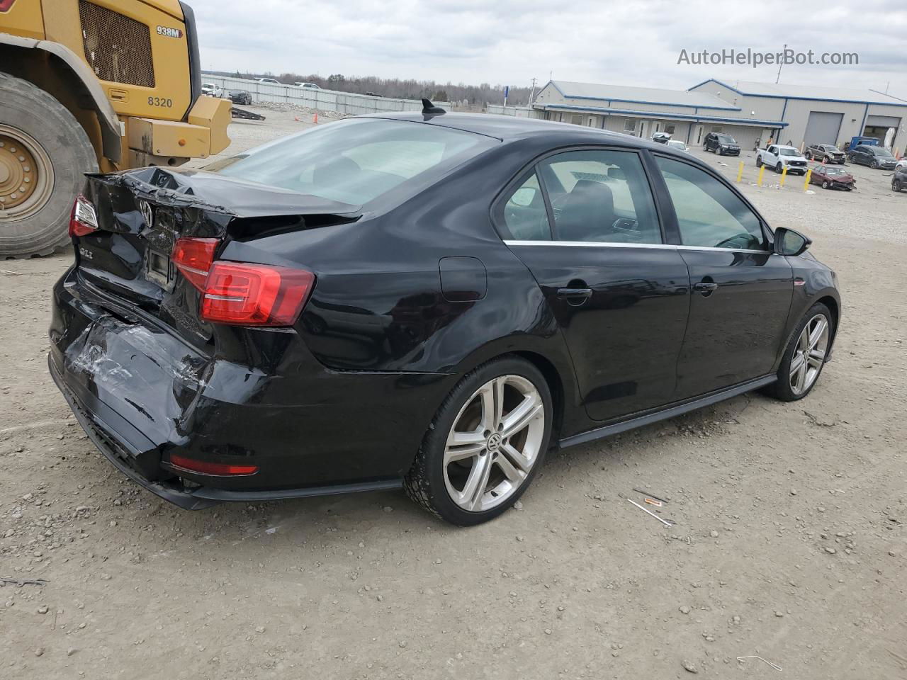 2017 Volkswagen Jetta Gli Black vin: 3VW4T7AJ9HM398677