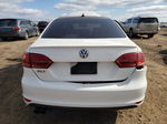 2014 Volkswagen Jetta Gli White vin: 3VW4T7AJXEM207537