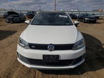 2014 Volkswagen Jetta Gli White vin: 3VW4T7AJXEM207537