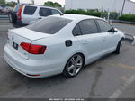 2015 Volkswagen Jetta 2.0t Gli Se White vin: 3VW4T7AJXFM276908