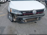 2015 Volkswagen Jetta 2.0t Gli Se White vin: 3VW4T7AJXFM276908