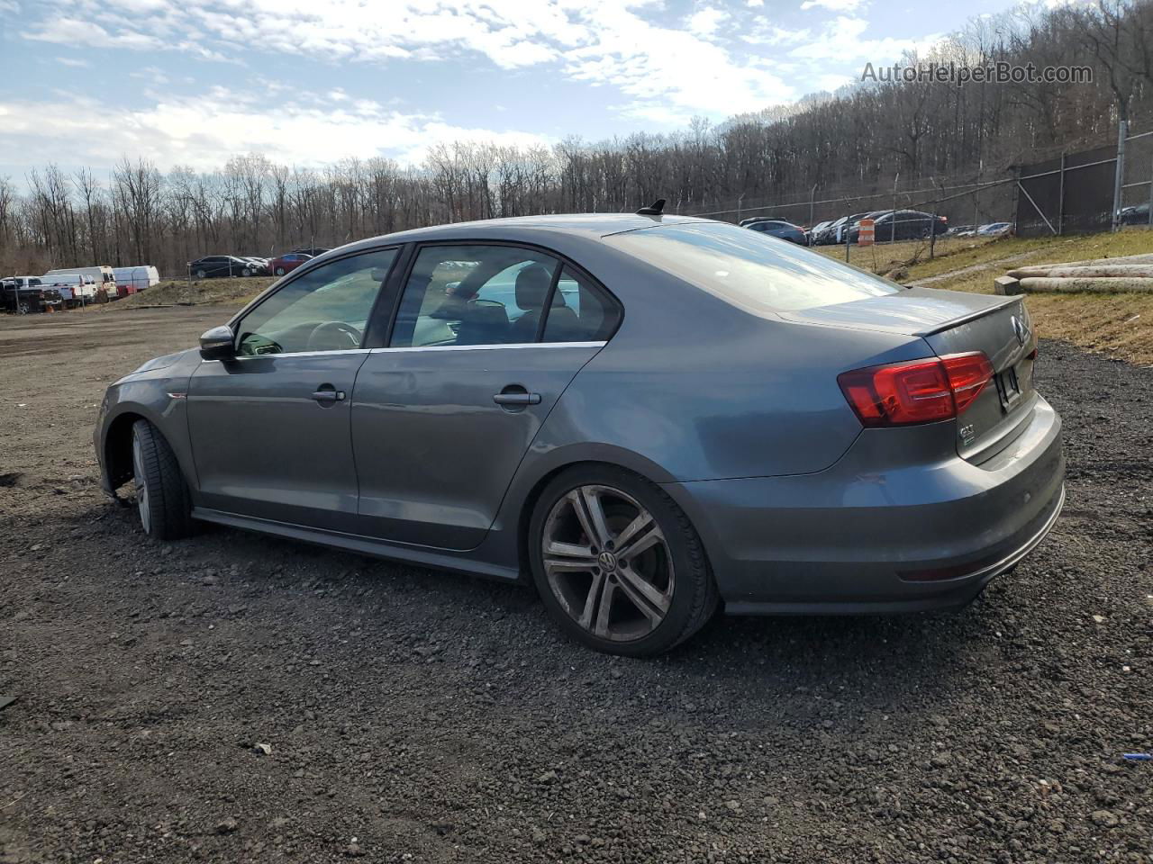 2017 Volkswagen Jetta Gli Gray vin: 3VW4T7AJXHM330288