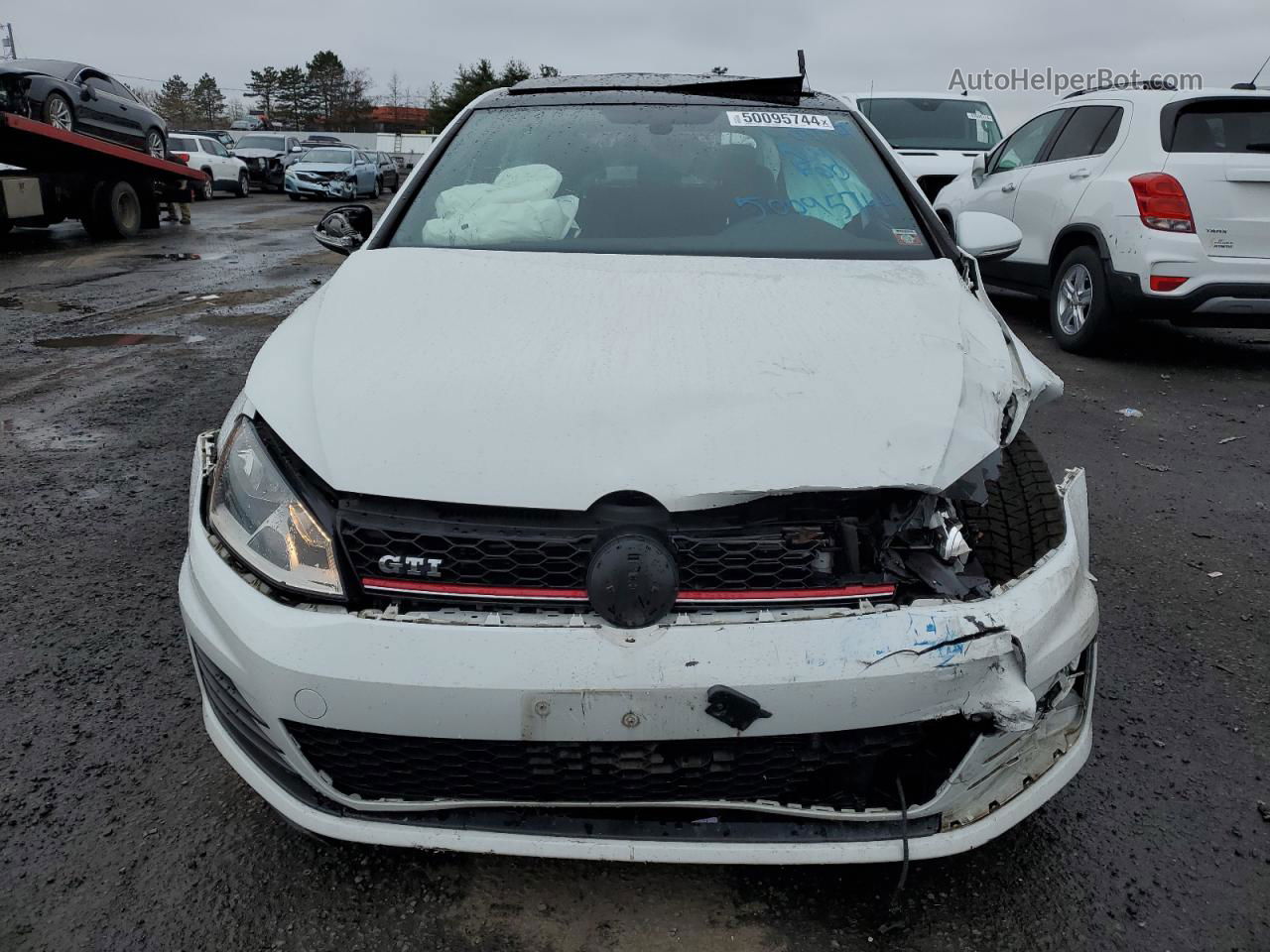 2016 Volkswagen Gti S/se Белый vin: 3VW4T7AU0GM010941