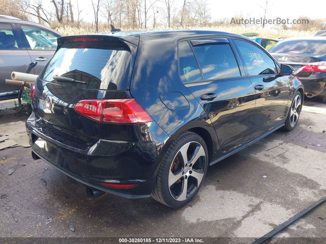 2016 Volkswagen Golf Gti S Серый vin: 3VW4T7AU0GM016450