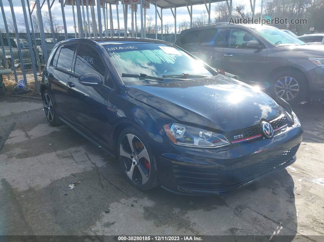 2016 Volkswagen Golf Gti S Серый vin: 3VW4T7AU0GM016450