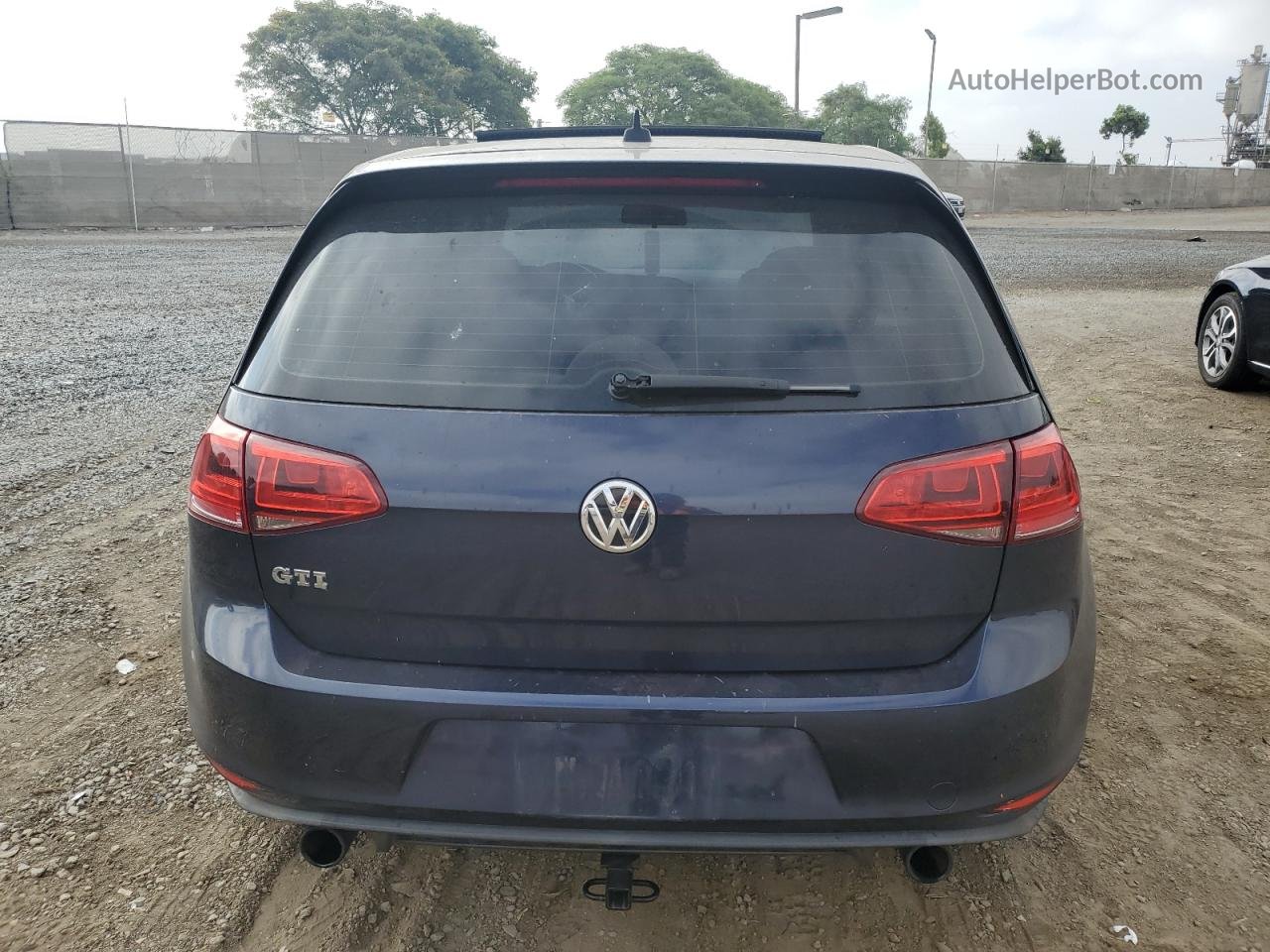 2016 Volkswagen Gti S/se Синий vin: 3VW4T7AU0GM044653