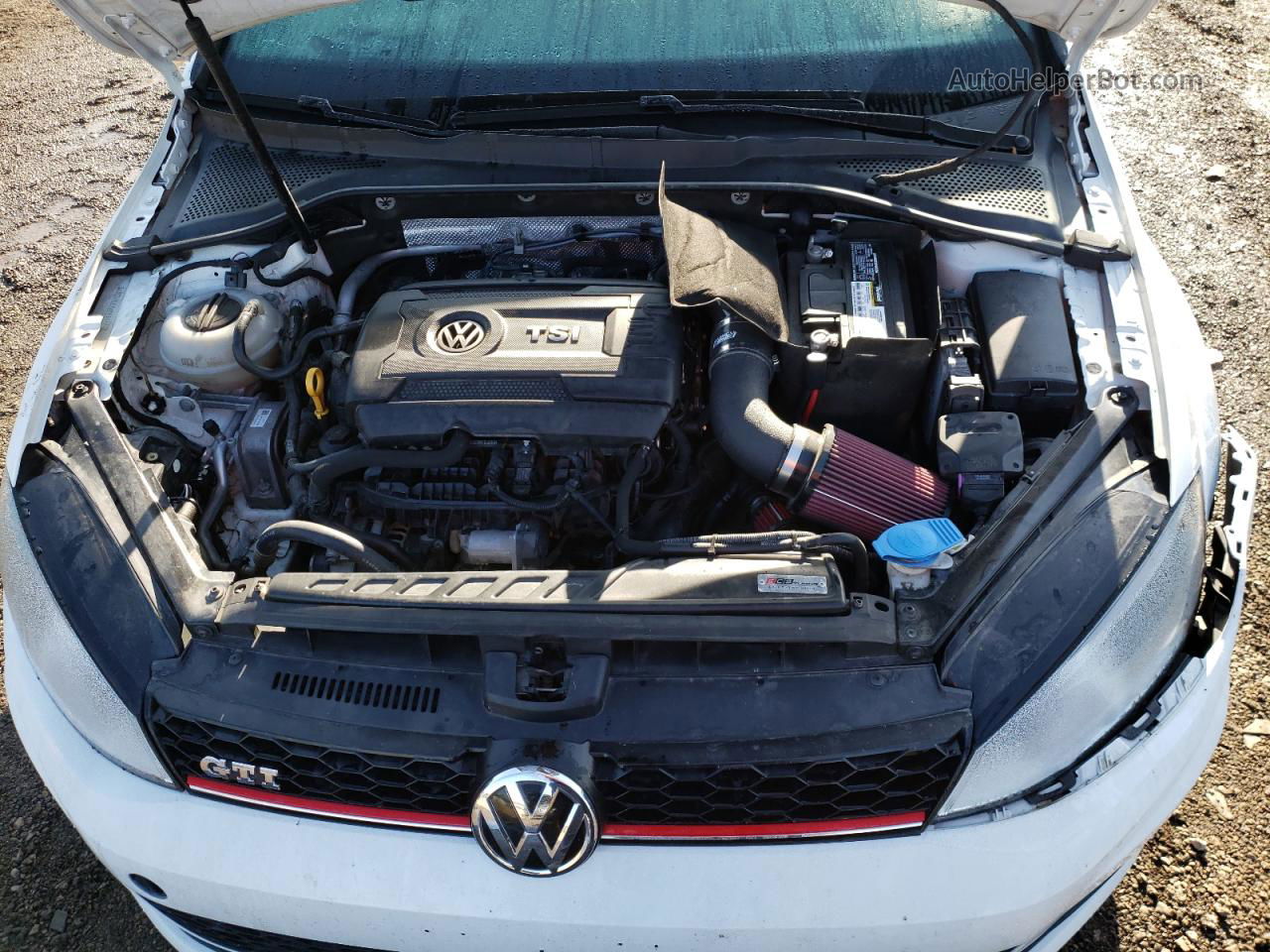 2016 Volkswagen Gti S/se Белый vin: 3VW4T7AU0GM048962