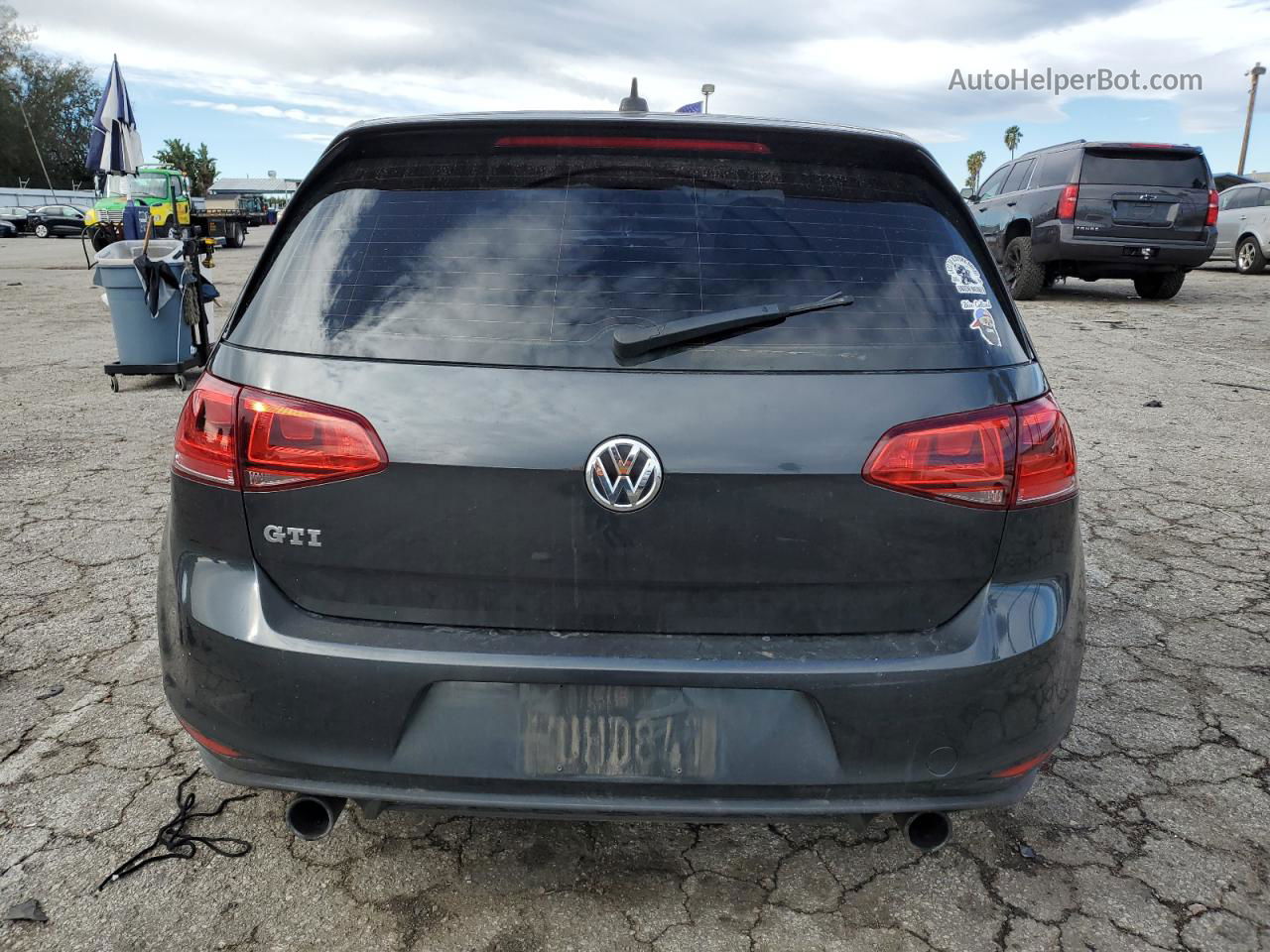 2016 Volkswagen Gti S/se Charcoal vin: 3VW4T7AU0GM068063