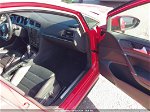 2015 Volkswagen Golf Gti 2.0t Autobahn 4-door Red vin: 3VW4T7AU1FM015600