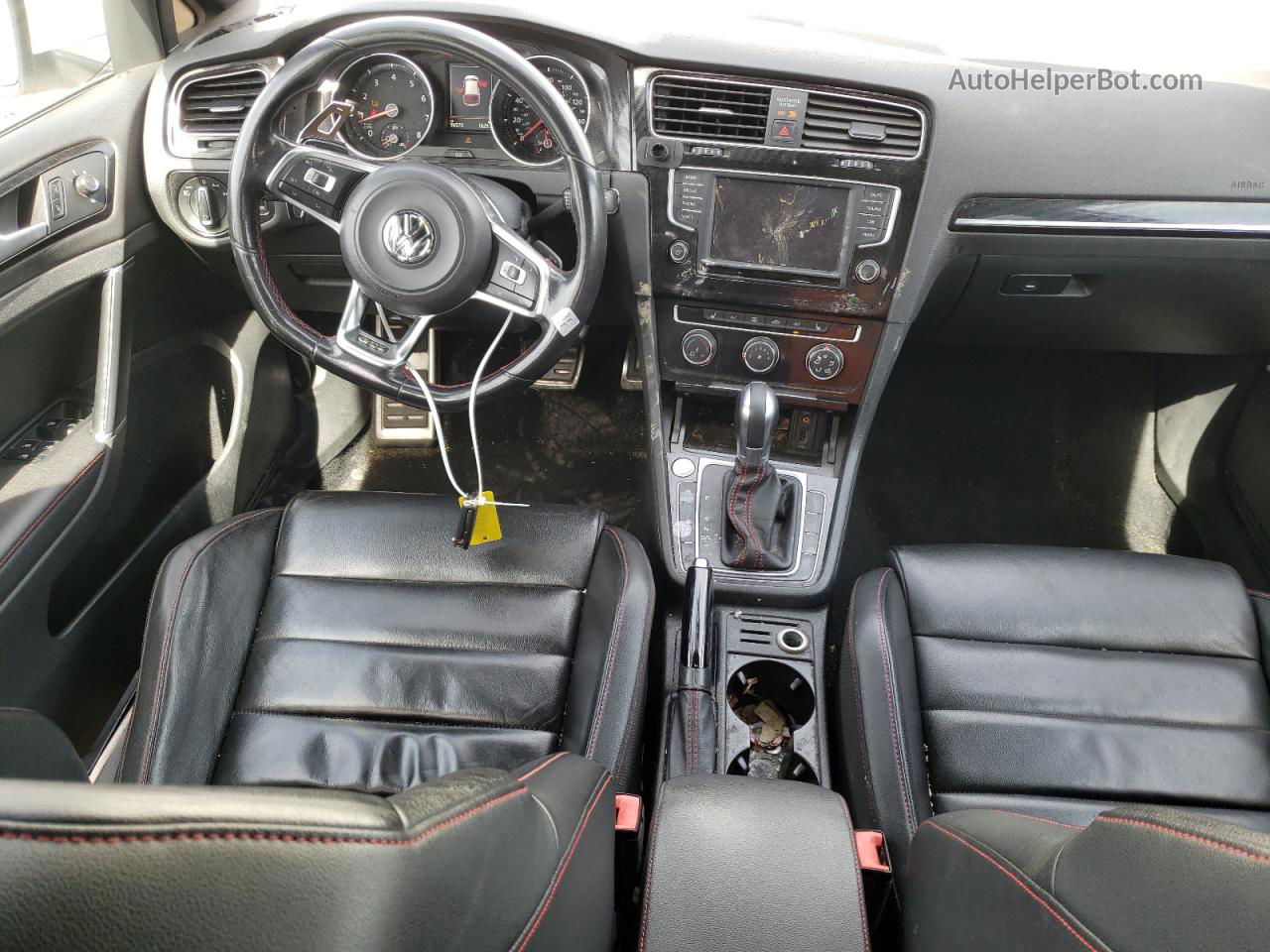 2016 Volkswagen Gti S/se Белый vin: 3VW4T7AU1GM022449