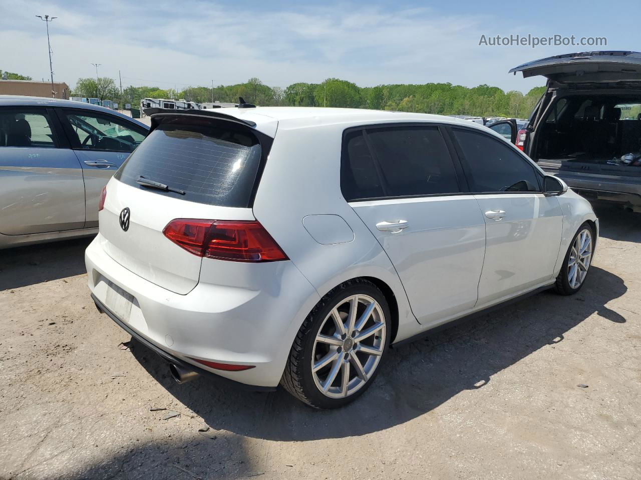 2016 Volkswagen Gti S/se Белый vin: 3VW4T7AU1GM068363