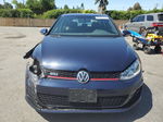 2017 Volkswagen Gti S Blue vin: 3VW4T7AU1HM068106