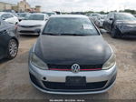 2015 Volkswagen Golf Gti 2.0t S 4-door Silver vin: 3VW4T7AU2FM002984