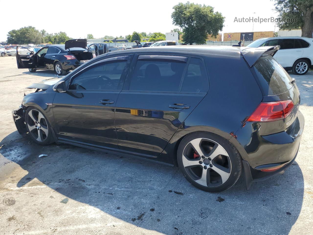 2016 Volkswagen Gti S/se Black vin: 3VW4T7AU2GM070056