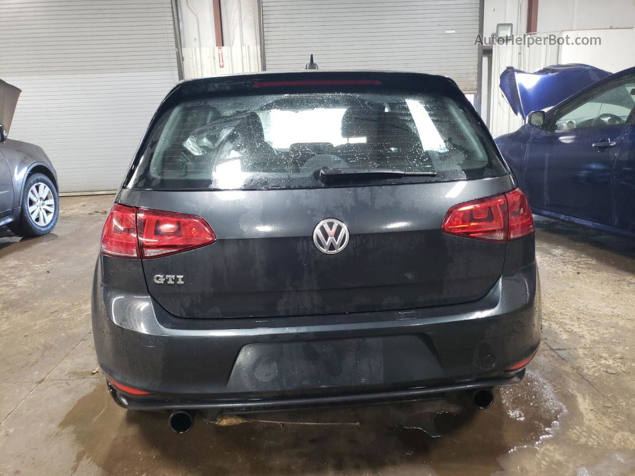 2017 Volkswagen Gti S Серый vin: 3VW4T7AU2HM009081