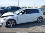 2015 Volkswagen Golf Gti 2.0t Autobahn 4-door White vin: 3VW4T7AU3FM004243