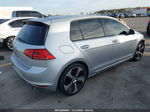 2015 Volkswagen Golf Gti 2.0t Autobahn 4-door Серебряный vin: 3VW4T7AU3FM016215