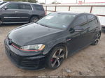 2016 Volkswagen Golf Gti Autobahn 4-door Black vin: 3VW4T7AU3GM009105