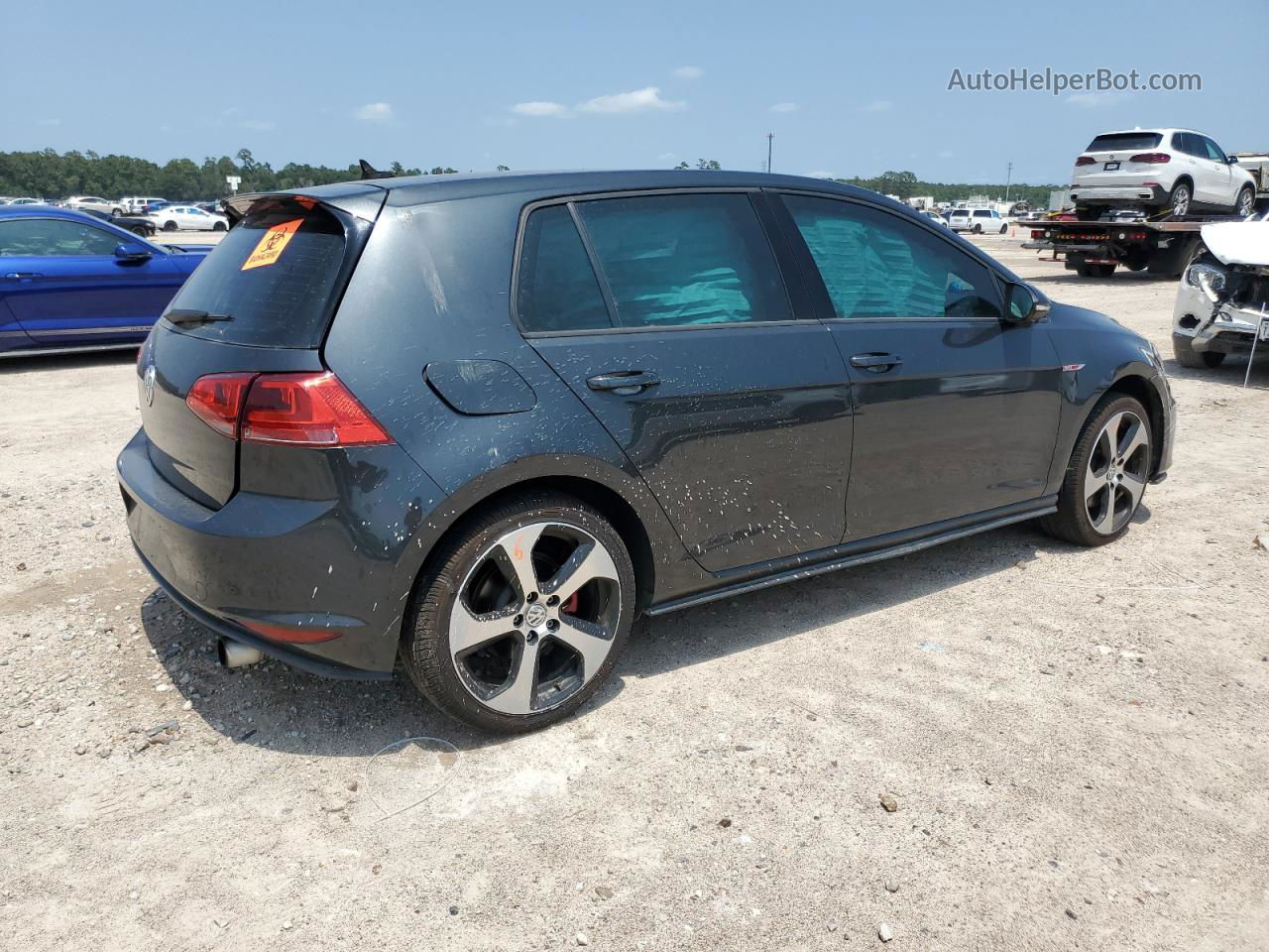 2016 Volkswagen Gti S/se Charcoal vin: 3VW4T7AU3GM067358