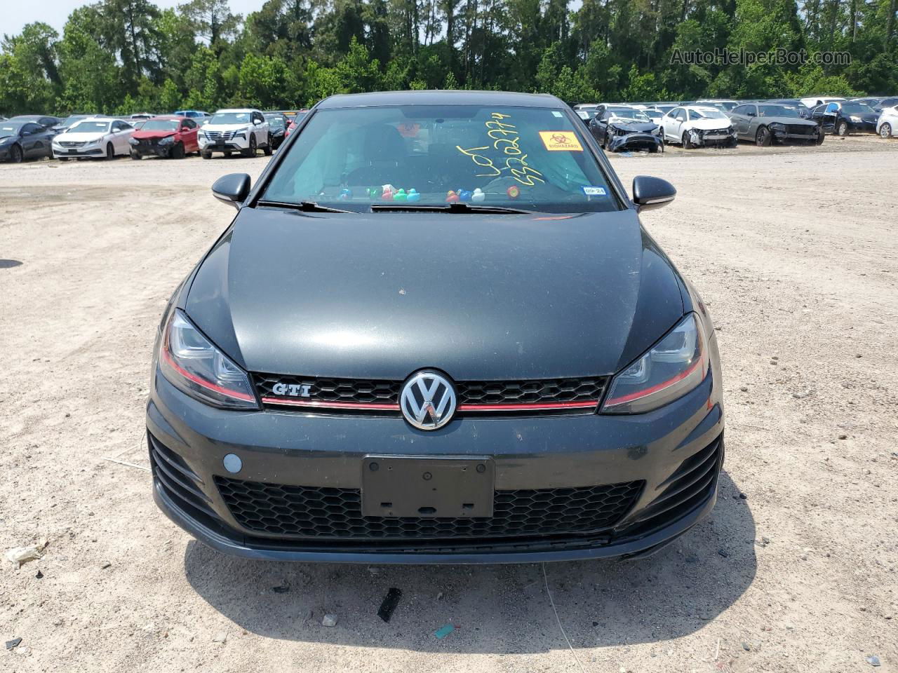 2016 Volkswagen Gti S/se Charcoal vin: 3VW4T7AU3GM067358