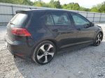 2015 Volkswagen Gti  Black vin: 3VW4T7AU4FM003036