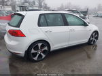 2015 Volkswagen Golf Gti 2.0t Se 4-door Белый vin: 3VW4T7AU4FM012108