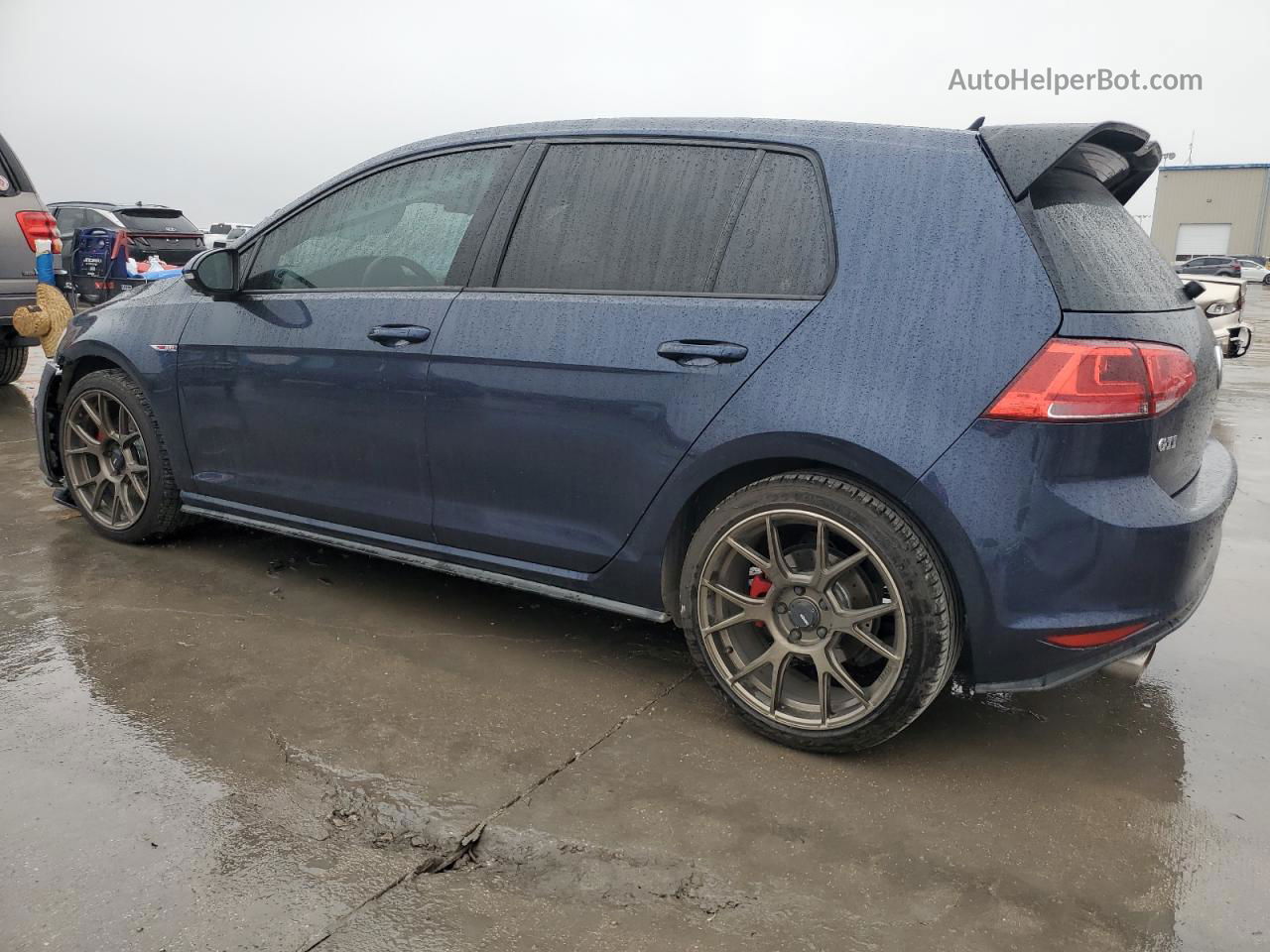 2016 Volkswagen Gti S/se Синий vin: 3VW4T7AU4GM016306