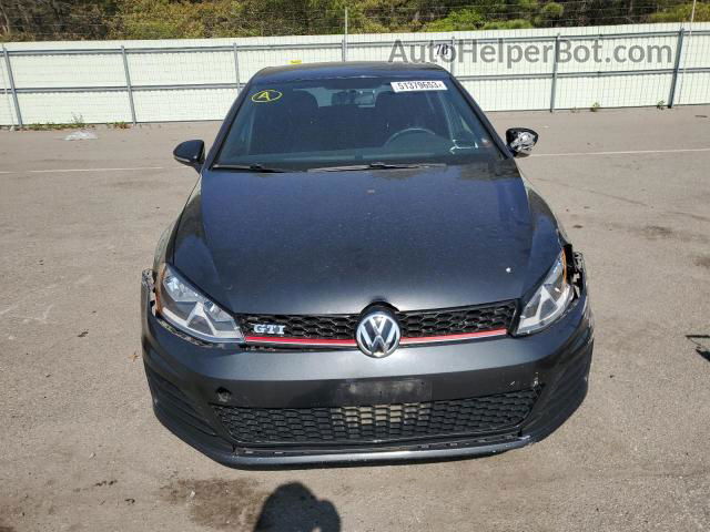 2016 Volkswagen Gti S/se Gray vin: 3VW4T7AU4GM024454