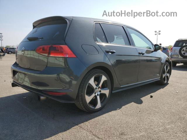 2016 Volkswagen Gti S/se Gray vin: 3VW4T7AU4GM024454