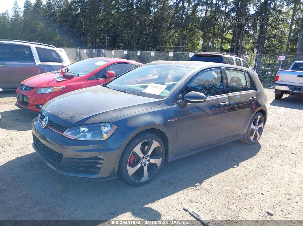 2017 Volkswagen Golf Gti Autobahn 4-door/s 4-door/se 4-door/sport 4-door Black vin: 3VW4T7AU4HM037819