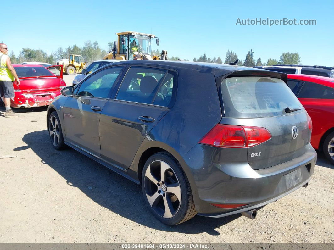 2017 Volkswagen Golf Gti Autobahn 4-door/s 4-door/se 4-door/sport 4-door Black vin: 3VW4T7AU4HM037819