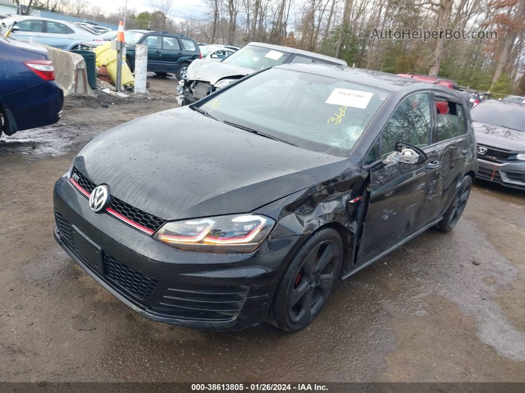 2017 Volkswagen Golf Gti Autobahn 4-door/s 4-door/se 4-door/sport 4-door Gray vin: 3VW4T7AU4HM071582