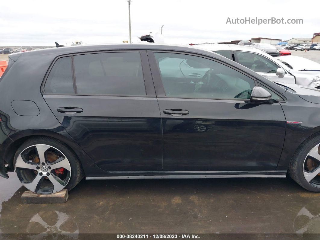 2015 Volkswagen Golf Gti 2.0t S 4-door Black vin: 3VW4T7AU5FM003868