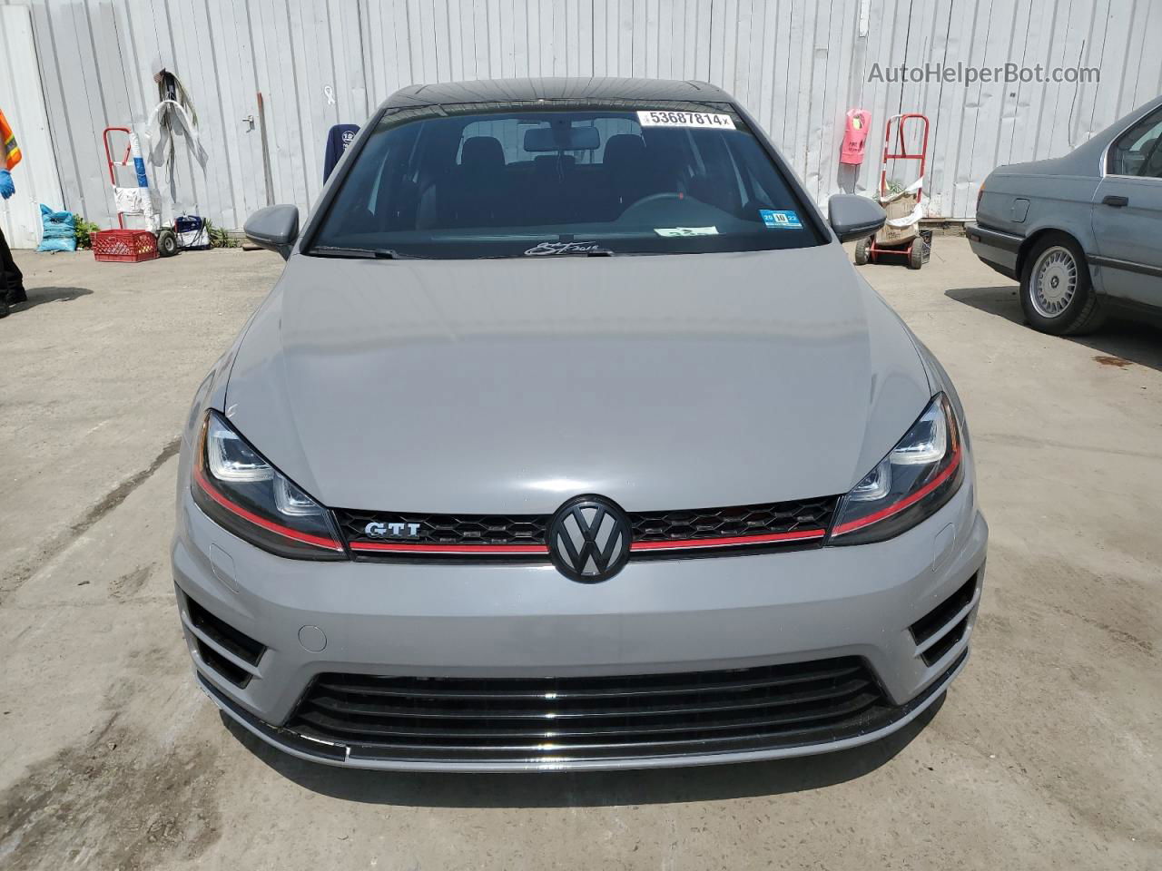 2015 Volkswagen Gti  Gray vin: 3VW4T7AU5FM016751