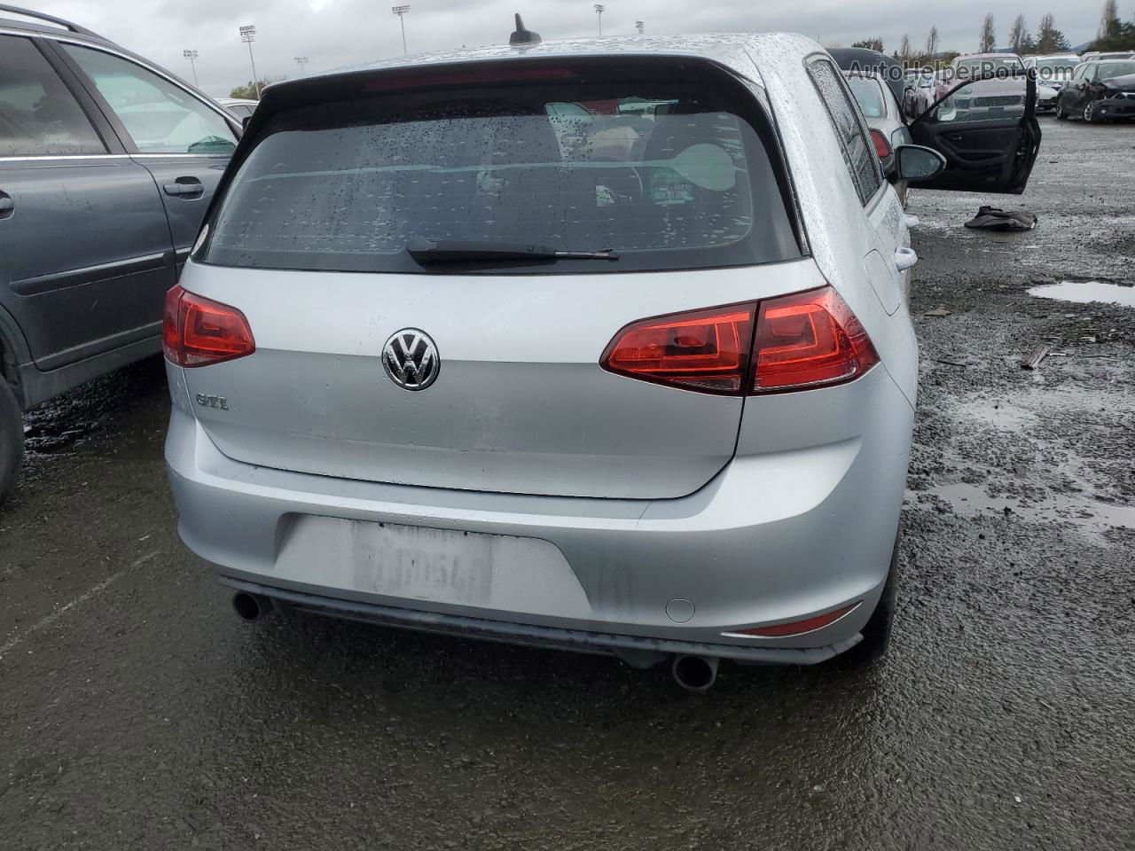 2015 Volkswagen Gti  Серебряный vin: 3VW4T7AU5FM048468