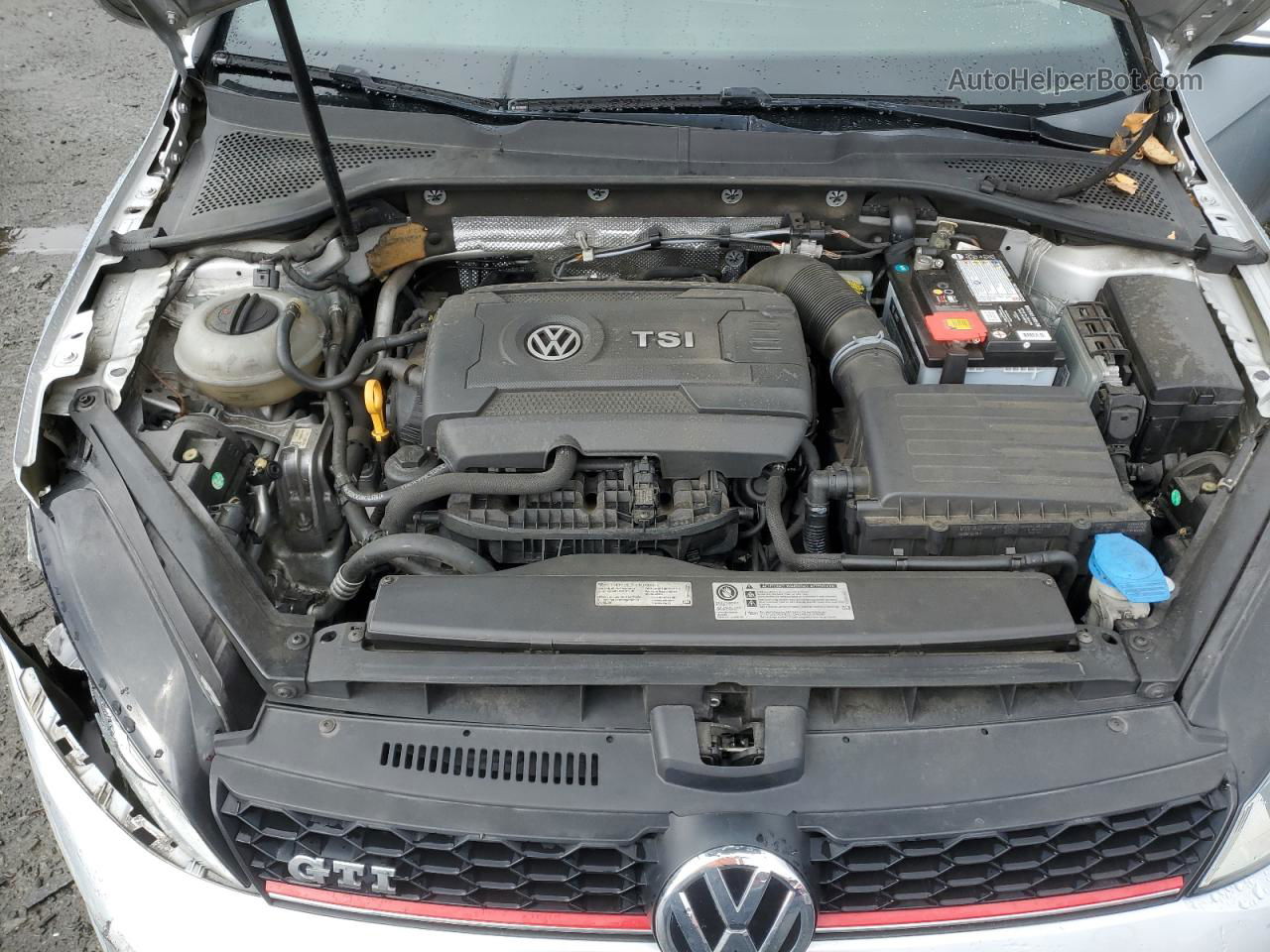 2015 Volkswagen Gti  Серебряный vin: 3VW4T7AU5FM048468