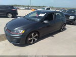 2016 Volkswagen Golf Gti Se Gray vin: 3VW4T7AU5GM047323