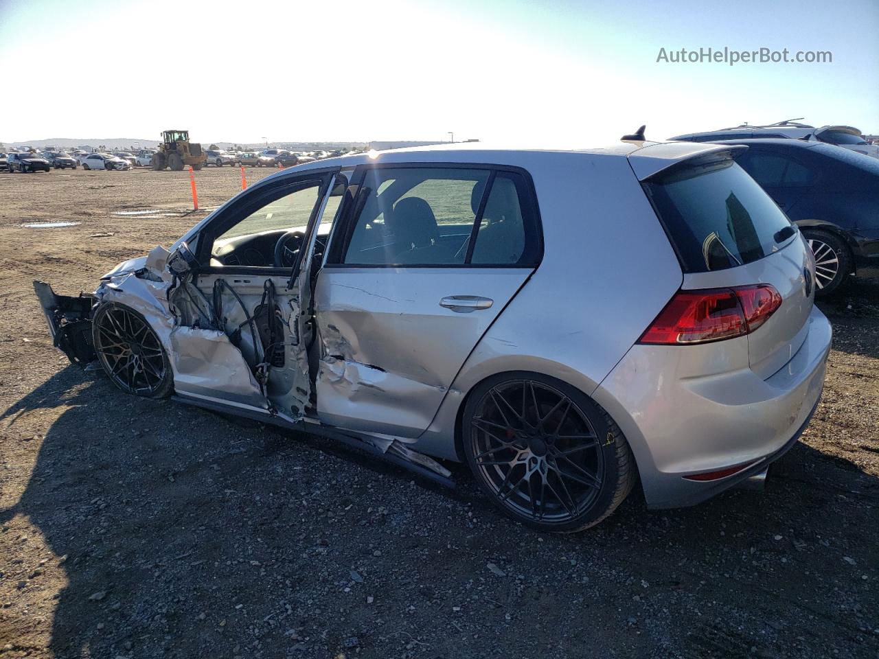 2016 Volkswagen Gti S/se Silver vin: 3VW4T7AU5GM053283